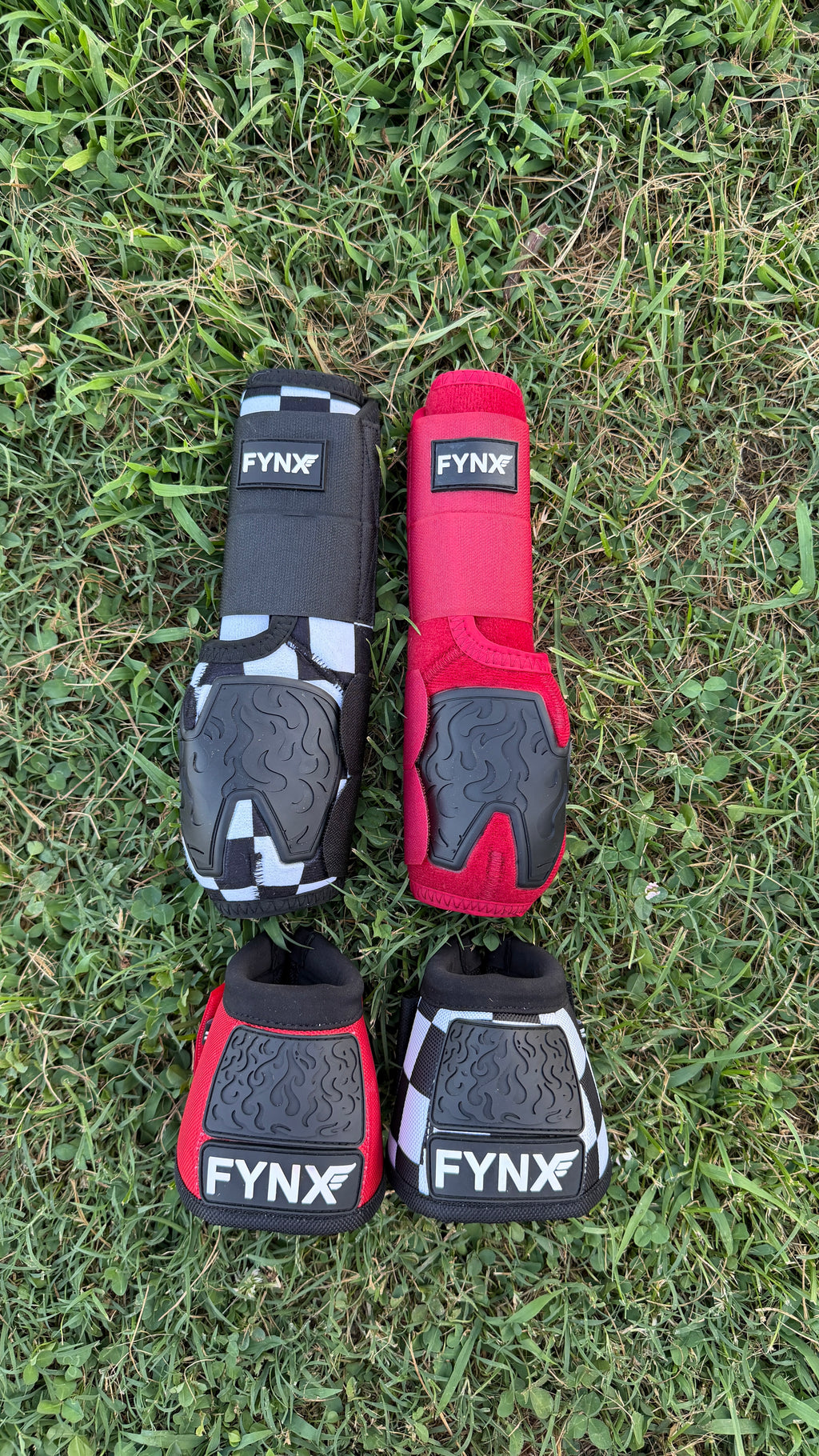 FYNX™ Splint Boots (Red)