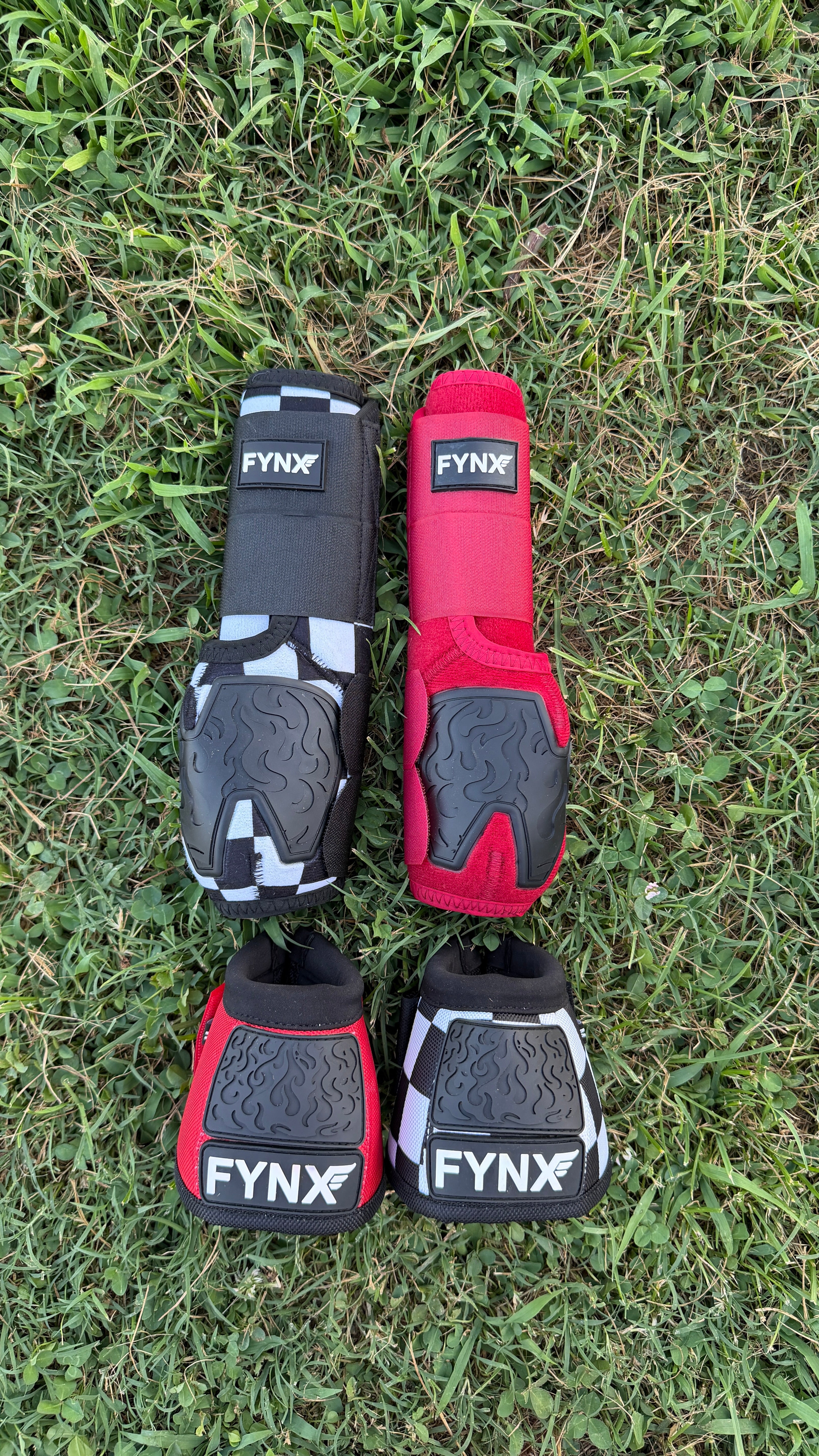 FYNX™ Splint Boots (Red)