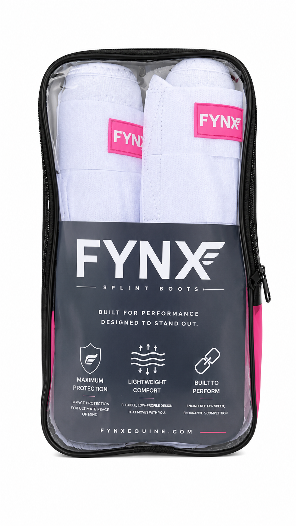 FYNX™ Splint Boots (Hot Pink)