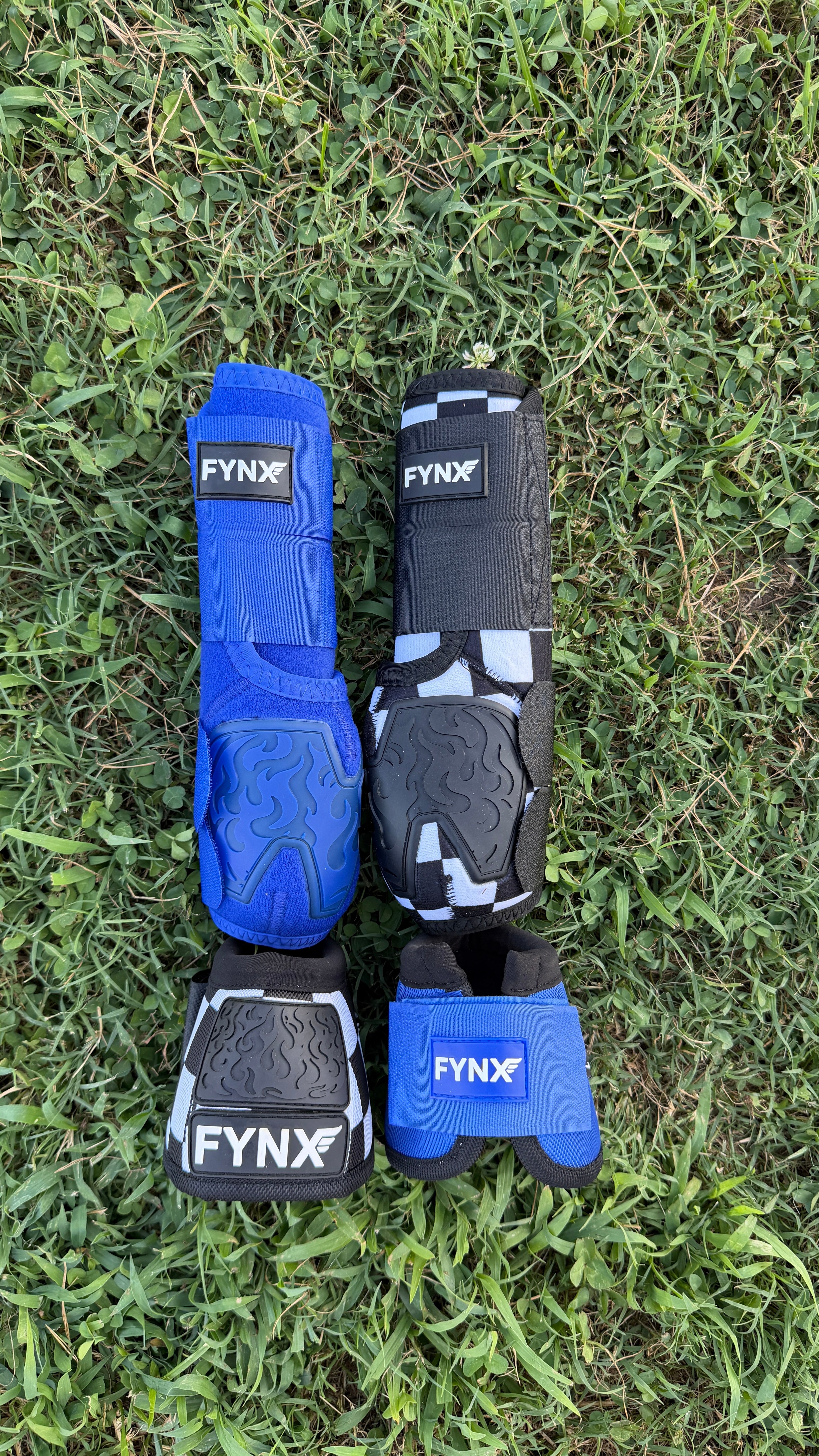 FYNX™ Splint Boots (Checkered)