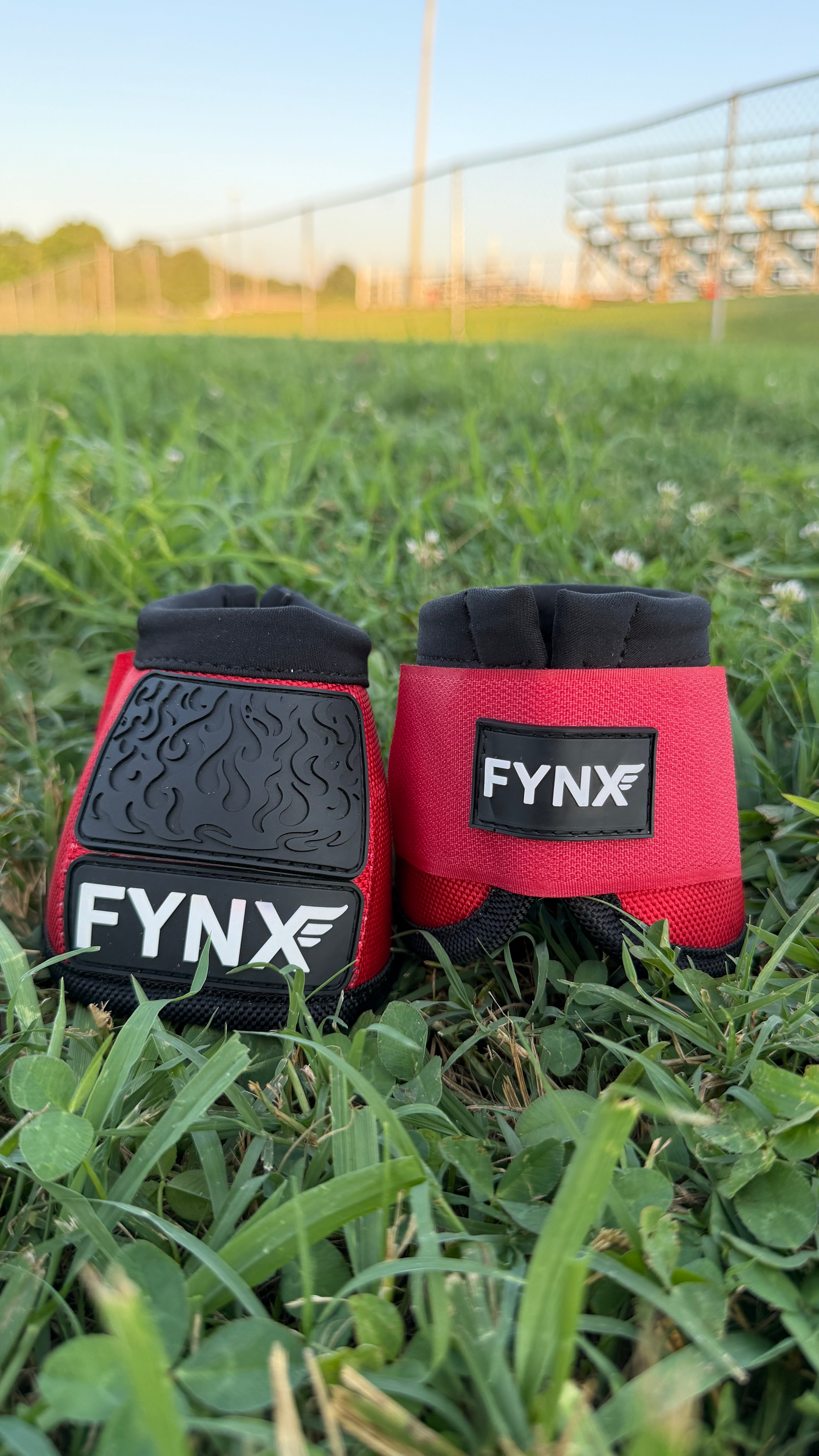 FYNX™ Bell Boots - Red