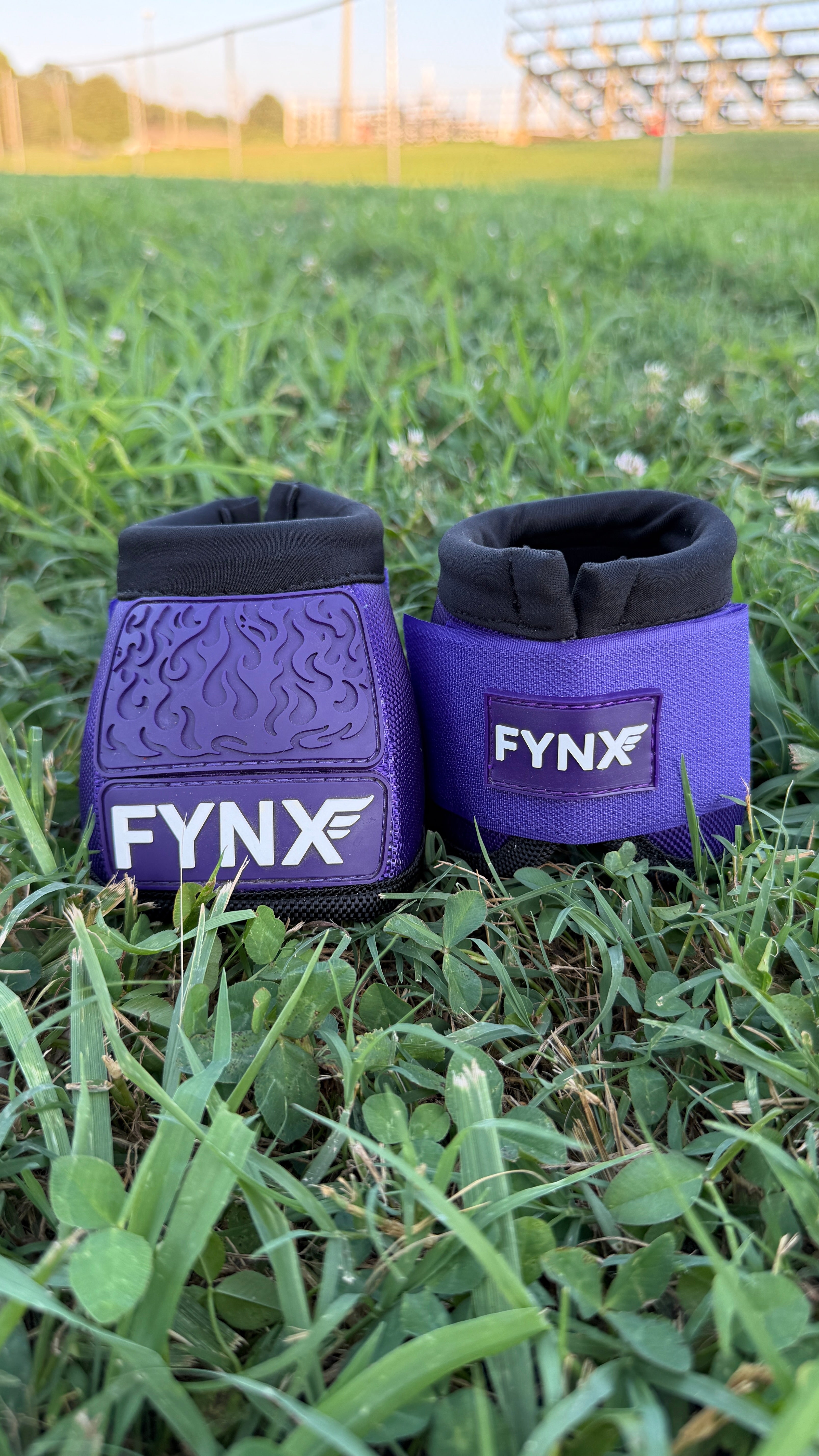 FYNX™ Bell Boots - Purple