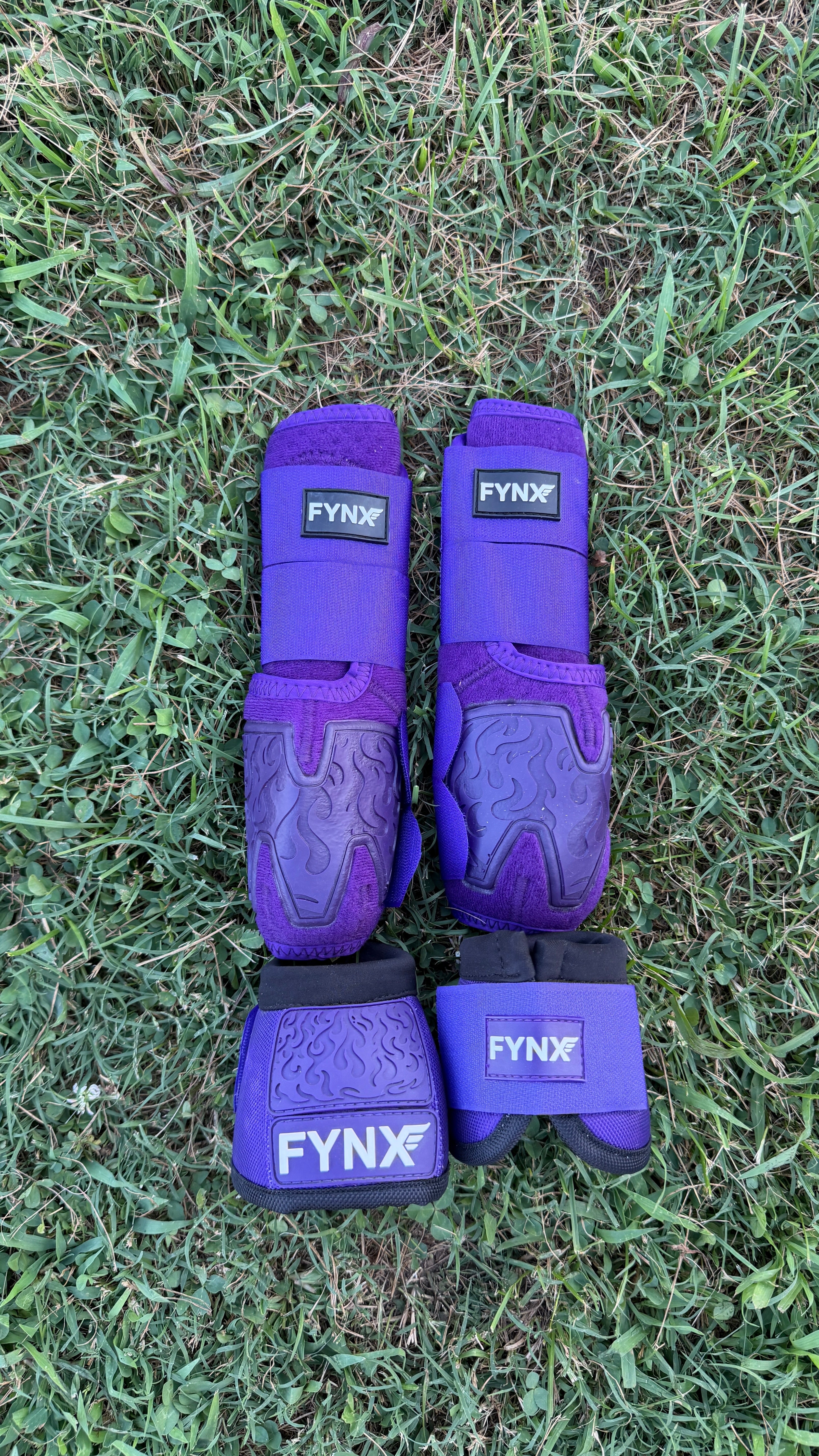 FYNX™ Splint Boots (Purple)