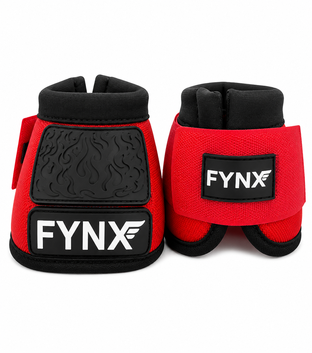 FYNX™ Bell Boots - Red