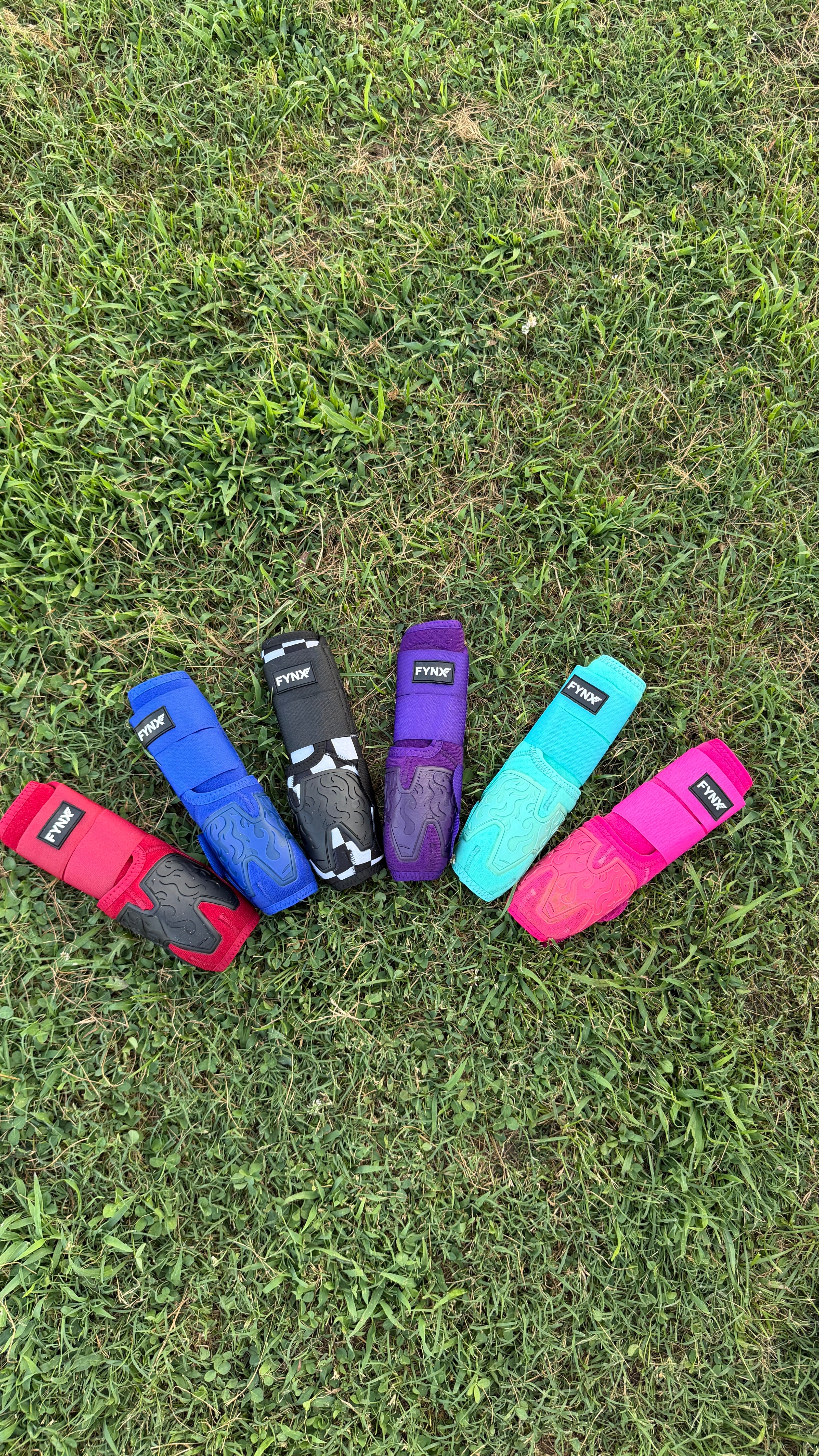 FYNX™ Splint Boots (Turquoise)