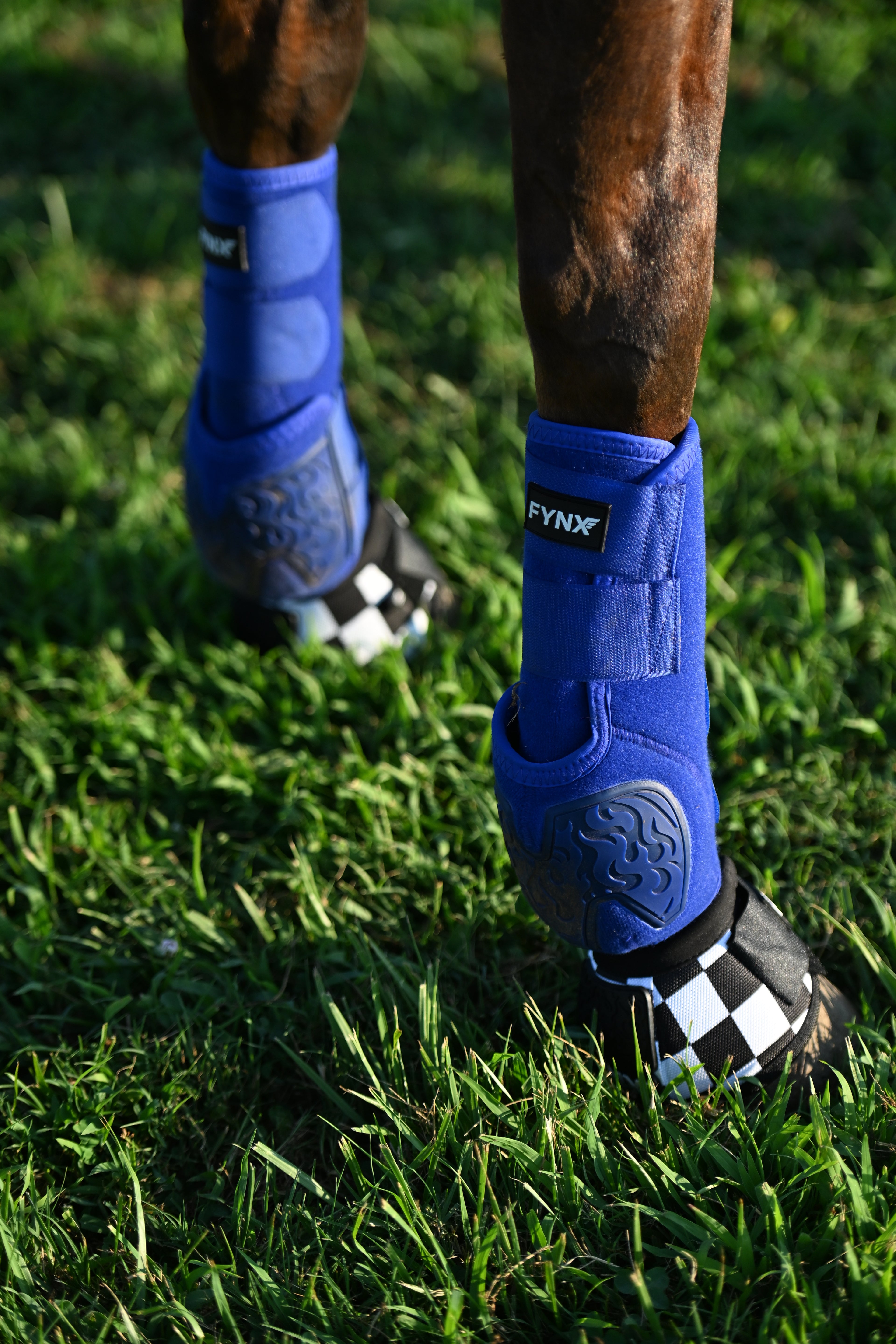 FYNX™ Bell Boots - Checkered