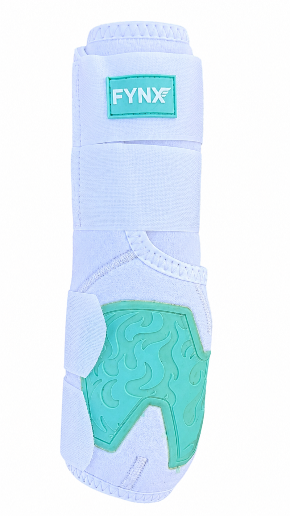 FYNX™ Splint Boots (White with Turquoise)